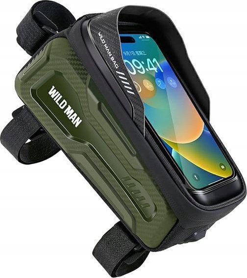 WILDMAN Etui/uchwyt rowerowy M20sakwa na ramę zielone/green