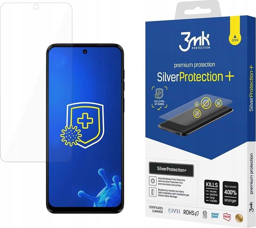 3MK 3MK SilverProtect+ Motorola Moto G14 Folia Antymikrobowa montowana na mokro