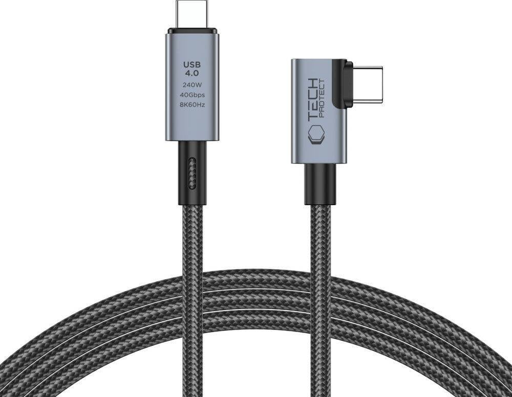 Kabel USB Tech-Protect USB-C - USB-C 1.5 m Czarny (5906302309252)