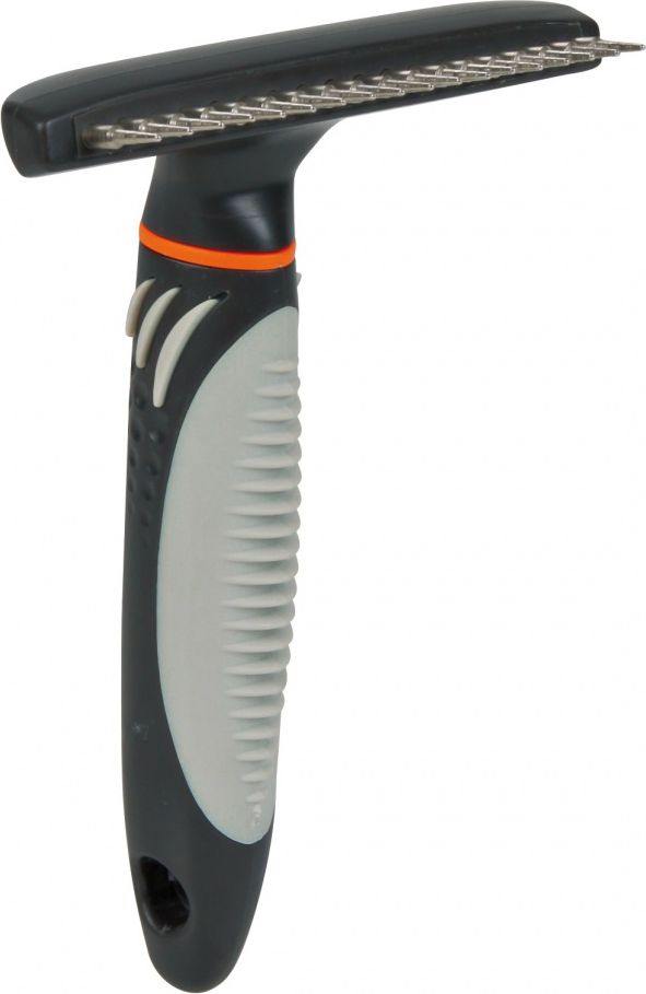 Trixie Zgrzebło przeciw kołtunieniu, z długim włosiem z zaokrąglonymi zębami 2 cm. 10 x 15 cm