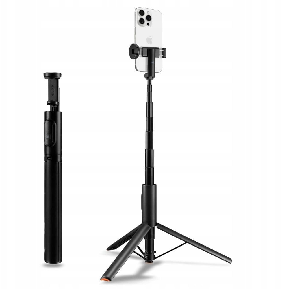 SPIGEN S541W BLUETOOTH SELFIE STICK TRIPOD BLACK