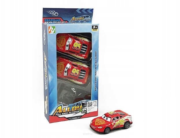 Auta czerwone 3pak BA454 60454