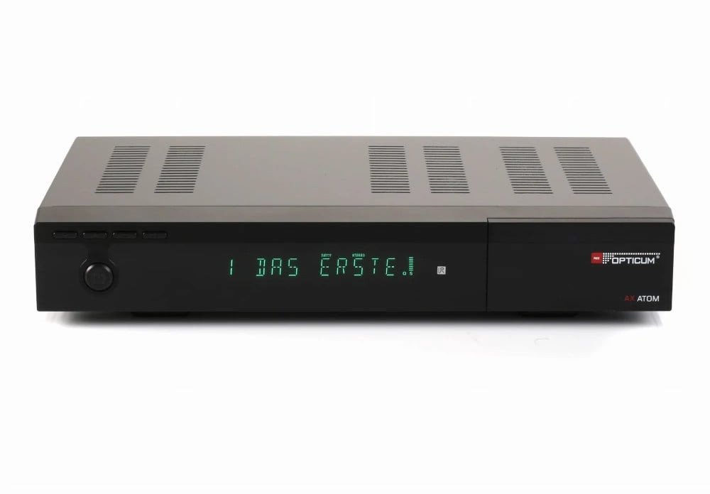 Tuner SAT OPTICUM AX ATOM 4K CA DVB-S2X