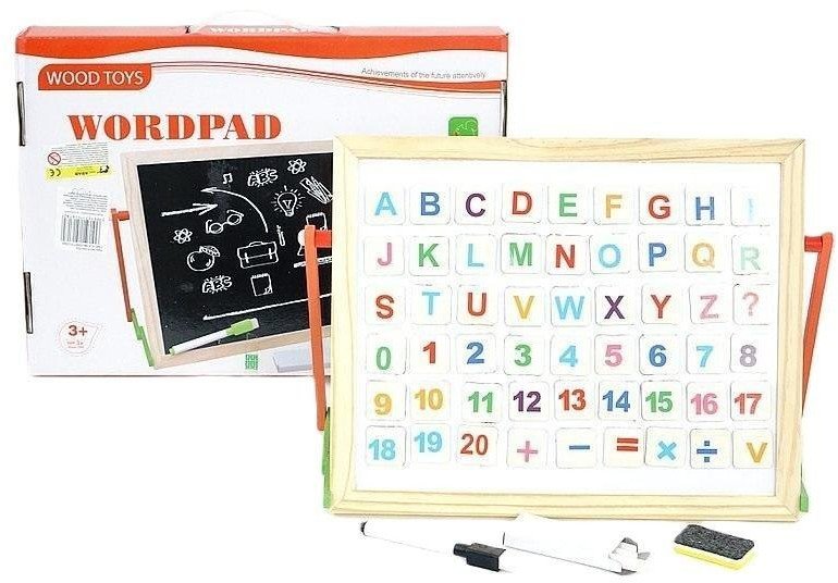 Tablica magnetyczna w drewnianej ramie