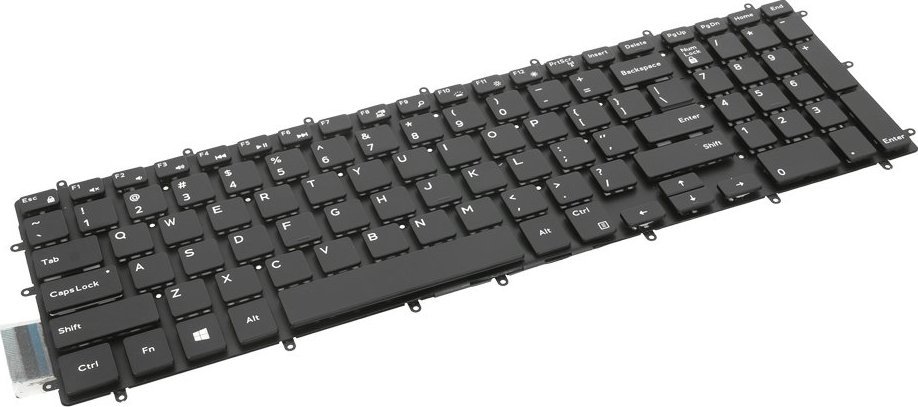 Movano Klawiatura do Dell Inspiron 15 5000 17 7577 LED