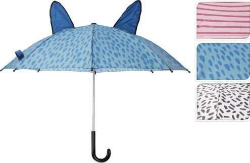 Koopman Parasol dziecięcy z uszami składany 58 cm