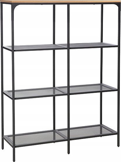 Signal Regał otwarty LEX A metalowy czarny