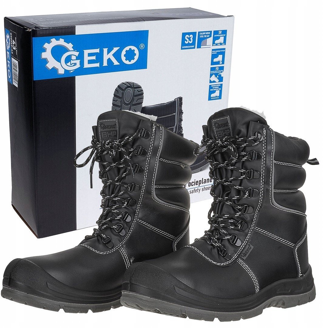 Buty robocze ochronne zimowe ocieplane S3 SR FO – r. 40 (10)