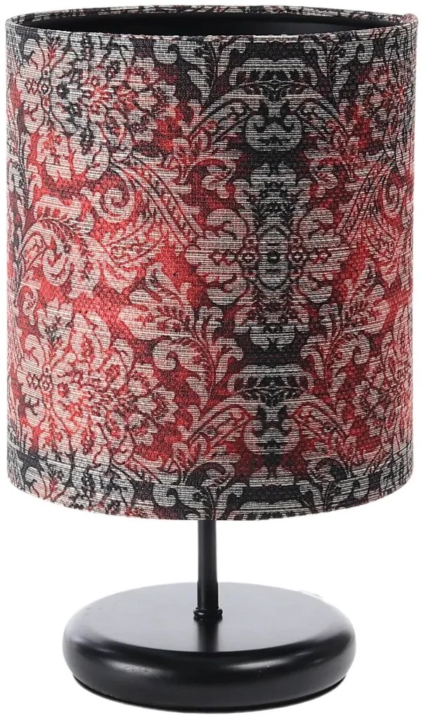 Lampa stołowa RETRO-C czerwona/czarna BPS KONCEPT