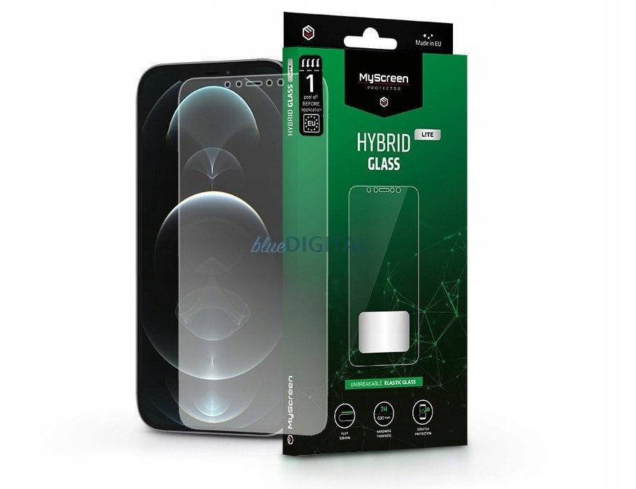 MyScreen Protector Szkło hybrydowe MyScreen HYBRID GLASS LITE 6" EA KIT