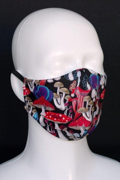 AUUU Maska na spacer z Psem - GRZYBKI