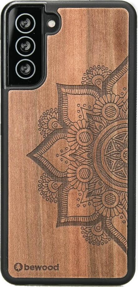 BeWood Drewniane Etui Samsung Galaxy S21 Plus MANDALA JABŁOŃ