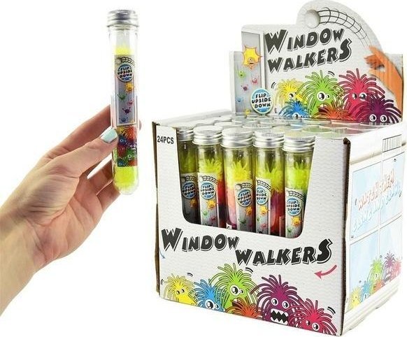 Pełzające lepkie potworki XL 2cm 7szt