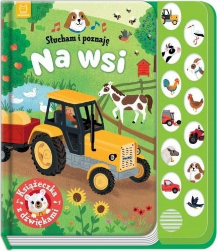 Aksjomat Słucham i poznaję Na wsi książeczka z dźw 34148