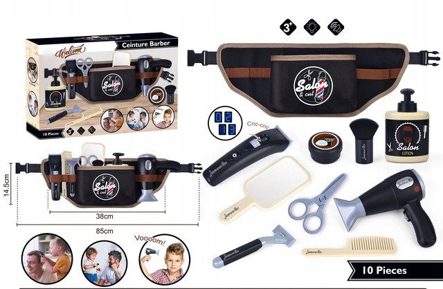 Zestaw fryzjerski Barber akcesoria fryzjerskie