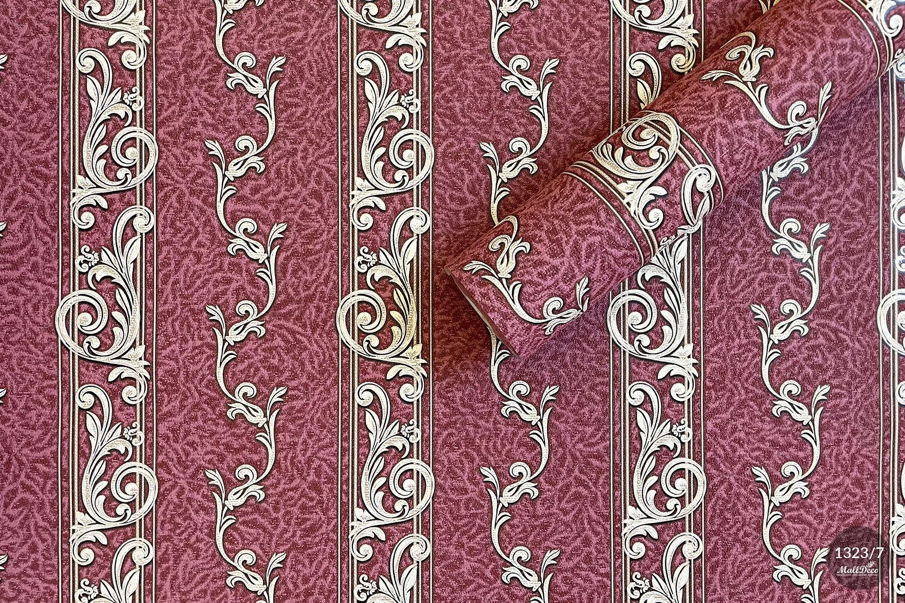 MallDeco TAPETA WINYLOWA MODEL ESMERALDA DUNGA, KRAWĘDŹ