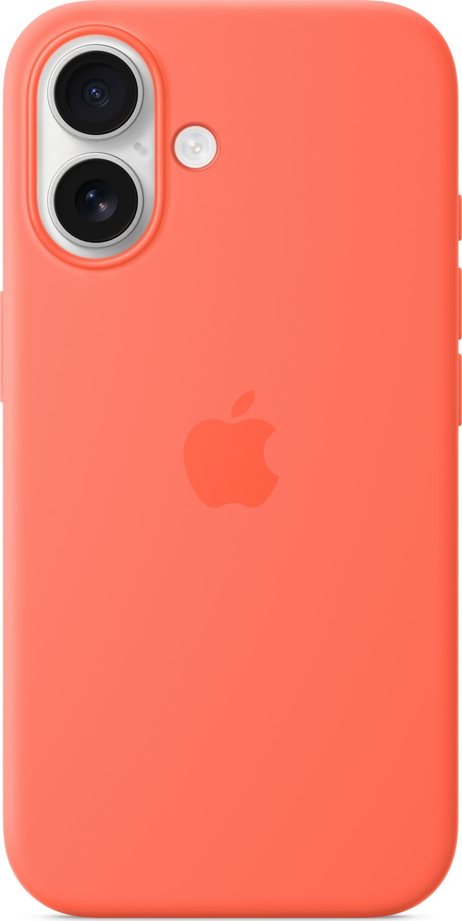 APPLE iPhone 16 Silicone Case with MagSafe - Tangerine