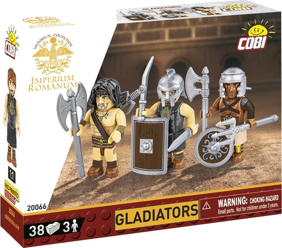 Figurka Cobi Imperium Rzymskie - figurki Gladiatorów