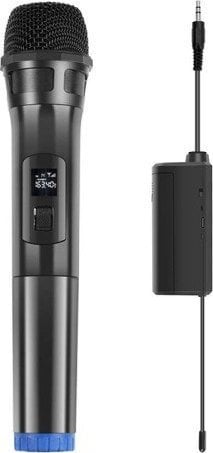 Mikrofon Puluz Bezprzewodowy mikrofon dynamiczny UHF PULUZ PU628B 3.5mm (czarny)