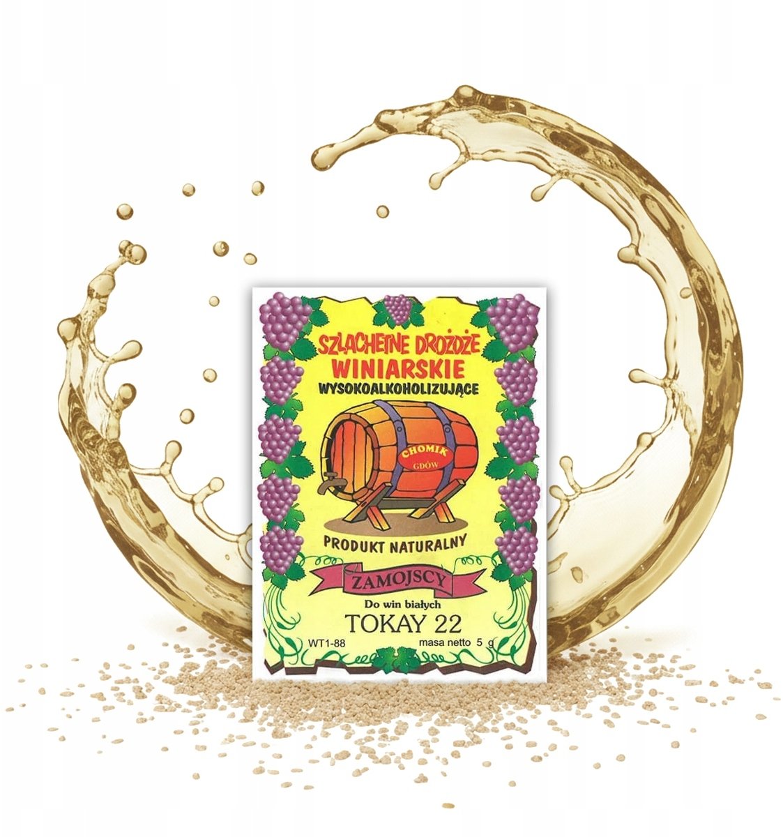 SZLACHETNE DROŻDŻE WINIARSKIE ZAMOJSCY Tokay 22
