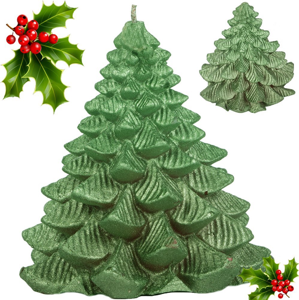 Verk Świeca choinka świąteczna świeczka w pudełku na boże narodzenie dekoracyjna Świeca choinka świąteczna świeczka w pudełku na boże narodzenie dekor