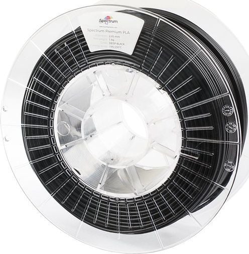 Spectrum Filament PLA czarny (RAL 9017)