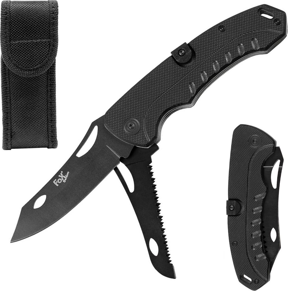 Fox Nóż składany 2w1 Foz Outdoor