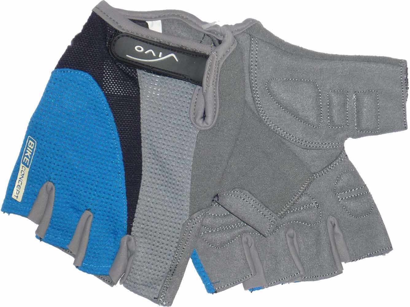 Vivo Rękawiczki rowerowe damskie SB-01-8505-A niebiesko-czarne r. L (4962530)