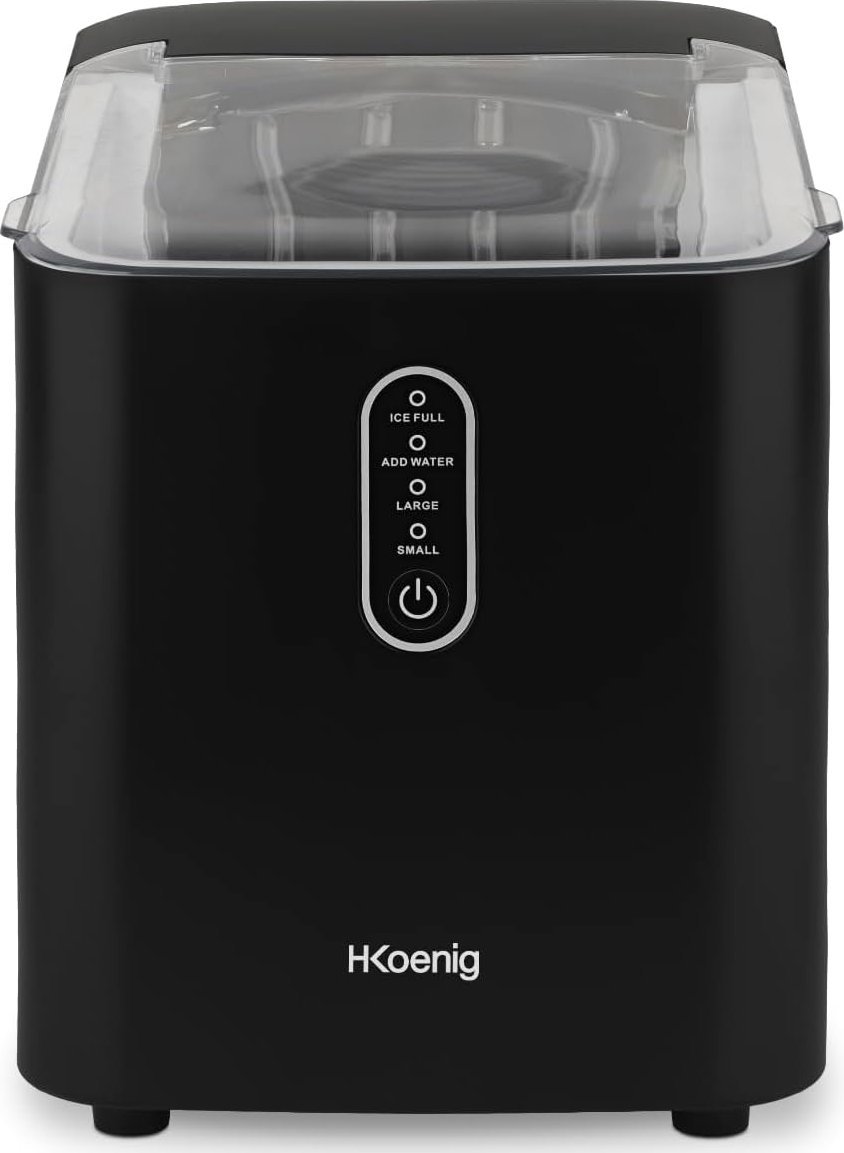 Kostkarka do lodu H.Koenig Kostkarka do lodu H.Koenig KUB14 czarny 120 W stal nierdzewna 1 l