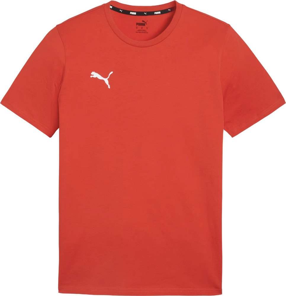 Koszulka męska Puma Team Goal Casuals Tee czerwona 658615 01 L