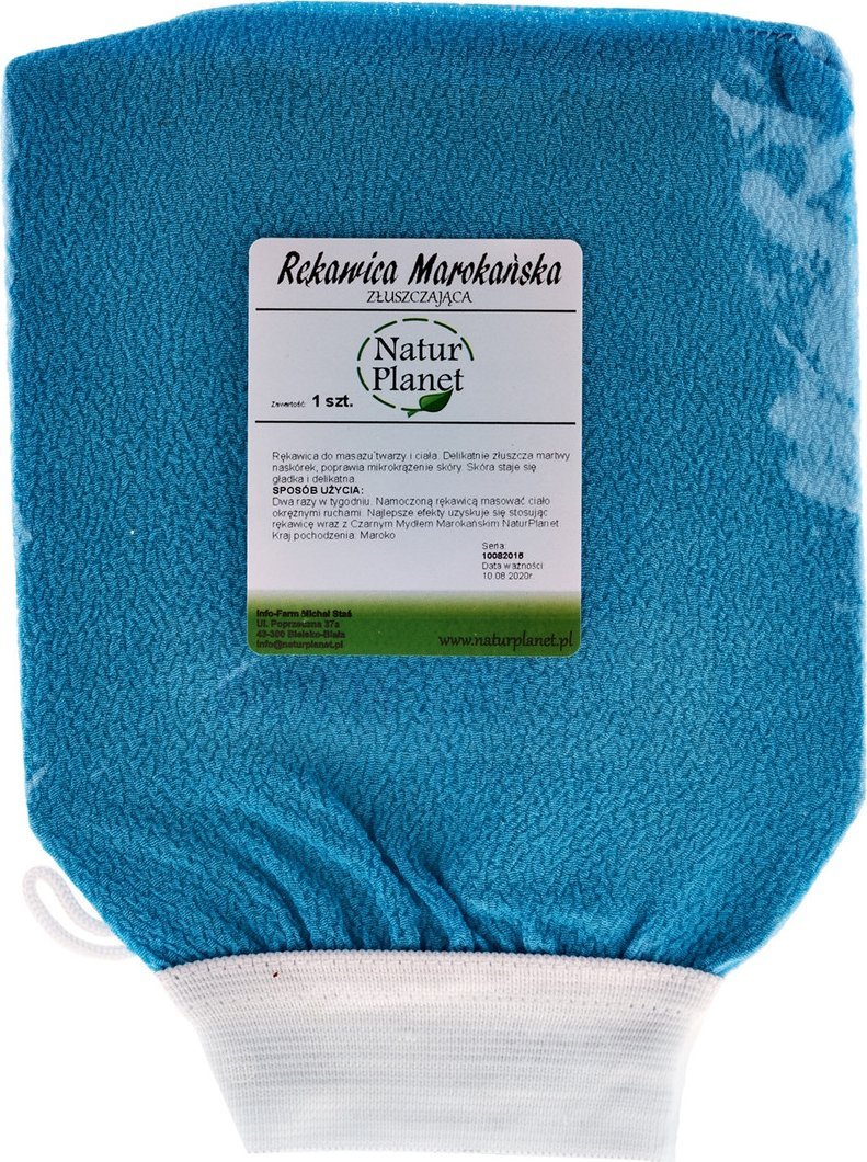 Natur Planet marokańska rękawica złuszczająca 1szt