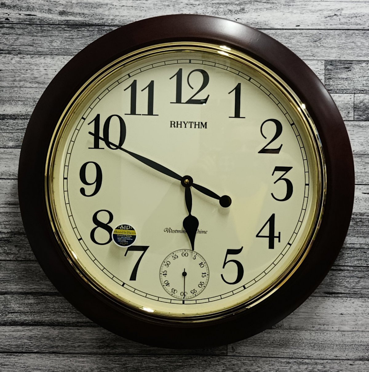 RHYTHM Zegar ścienny CMH755NR06 55 cm kuranty