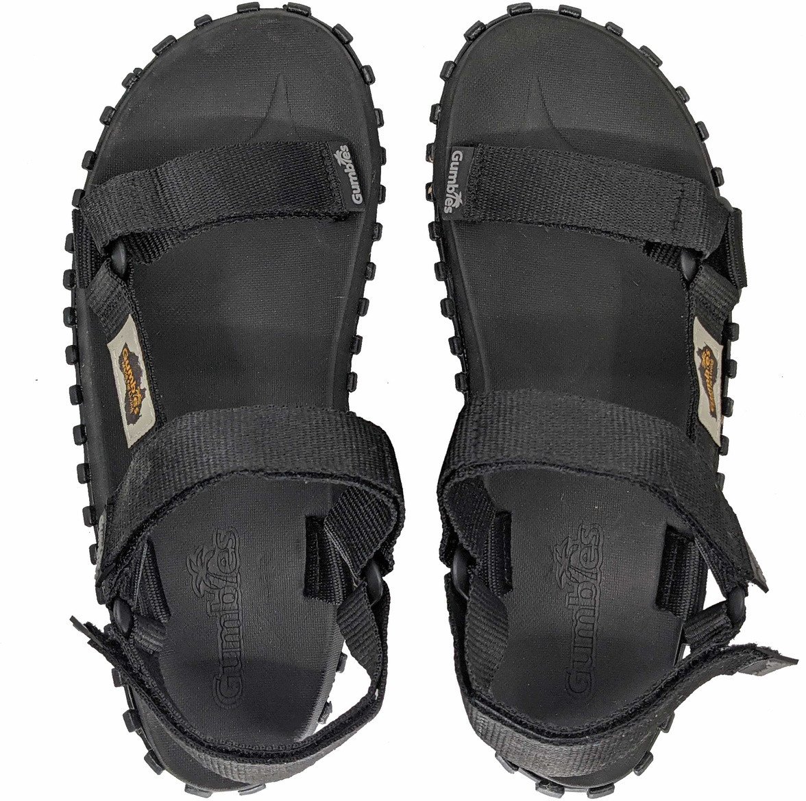 Gumbies unisex sandały Scrambler Sandal - czarne 49