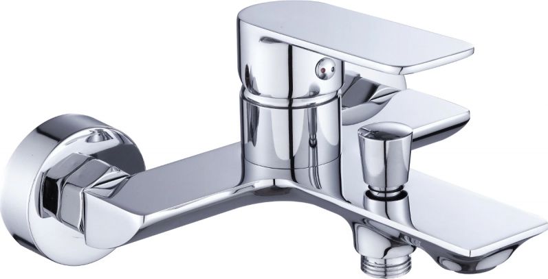 Bateria wannowa Mexen Alexa ścienne chrom