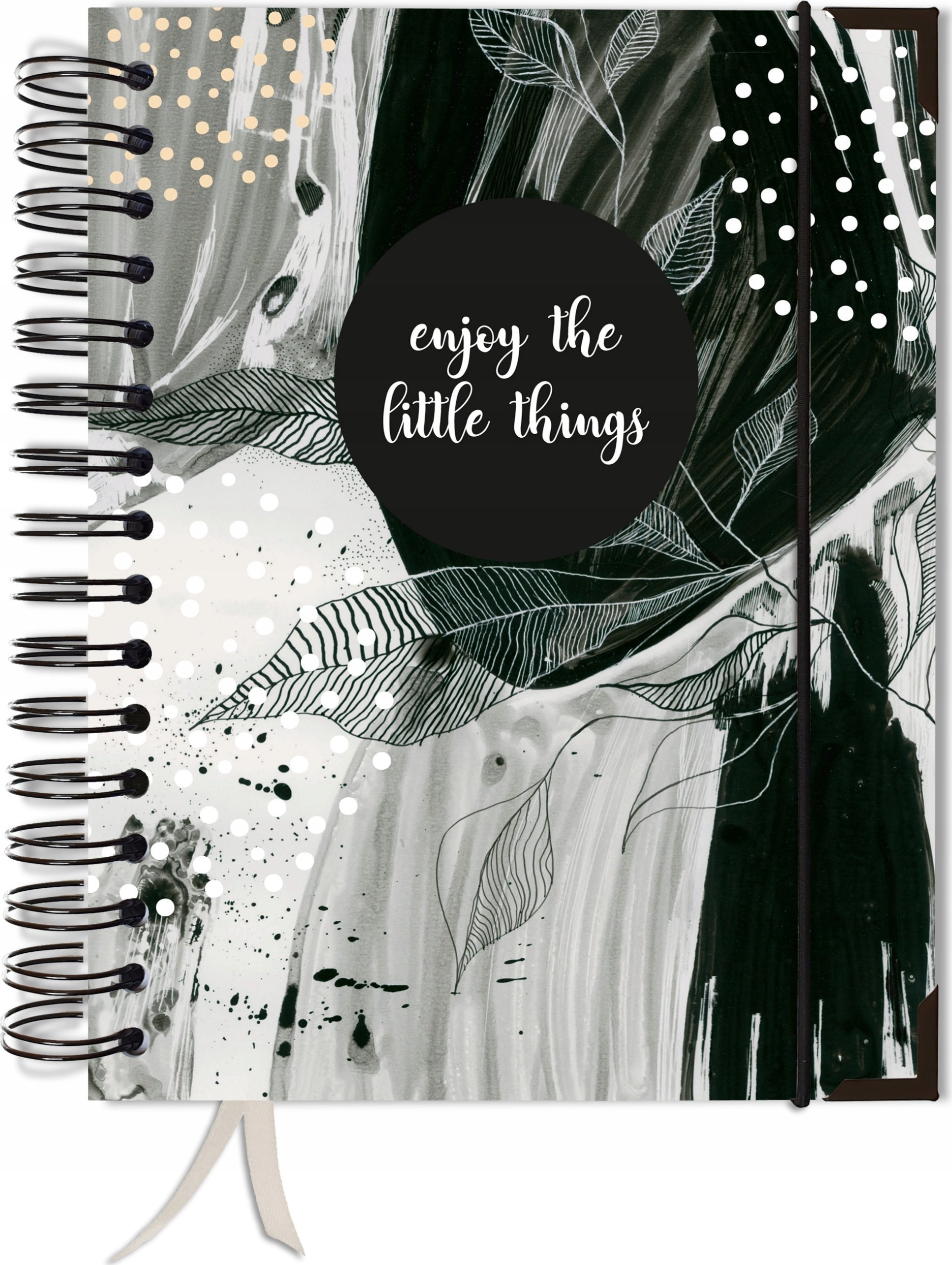 TadaPlanner Bullet journal 180 stron notatnik zeszyt A5 kropki pamiętnik