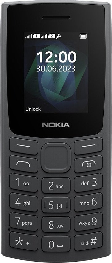 Telefon komórkowy Nokia 105 Dual SIM Czarny