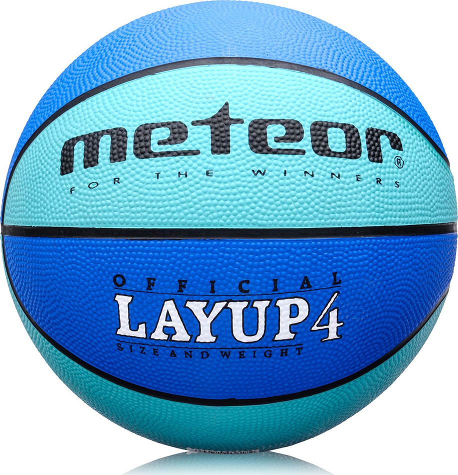Meteor PIŁKA KOSZOWA LAYUP #4 NIEBIESKA METEOR