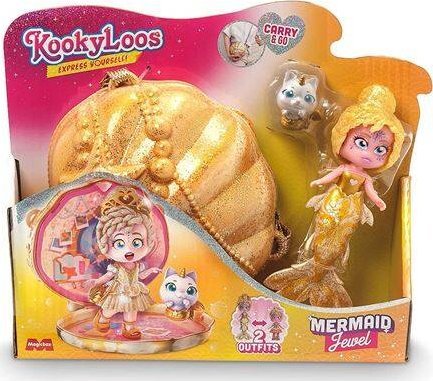 Figurka Magic Box KOOKYLOOS Kooky Mermaid Syrena Jewel lalka, figurka