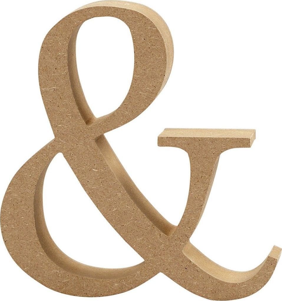 Creativ Company Znak & z MDF H: 13 cm