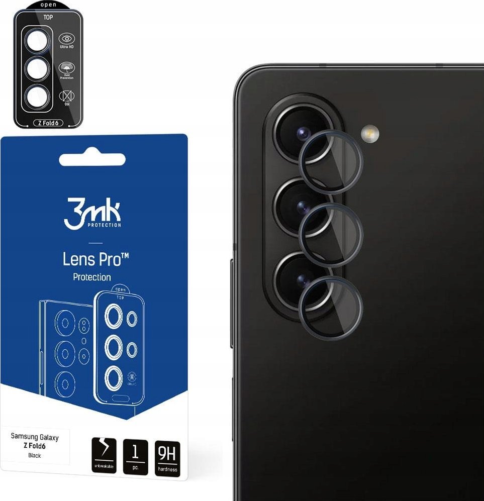 3MK 3mk Lens Protection Pro pro Samsung Galaxy Z Fold 6, Black