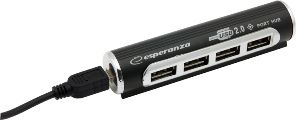 HUB USB Esperanza EA115 4x USB-A 2.0 (E5905784768595(EA115))