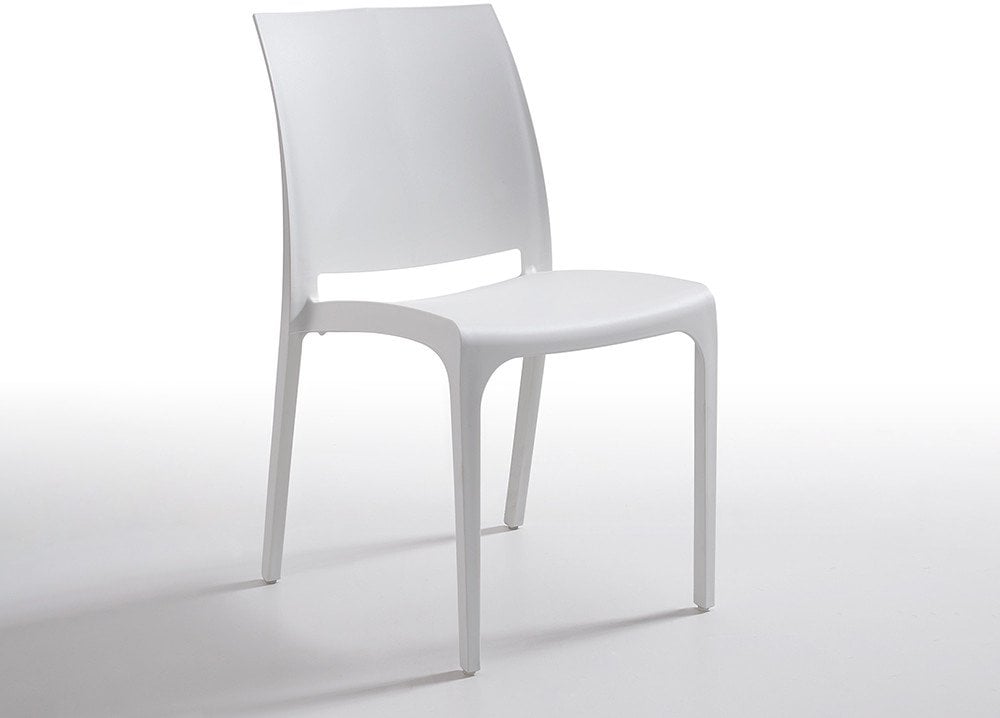 Garden chair Volga white 8003723003008