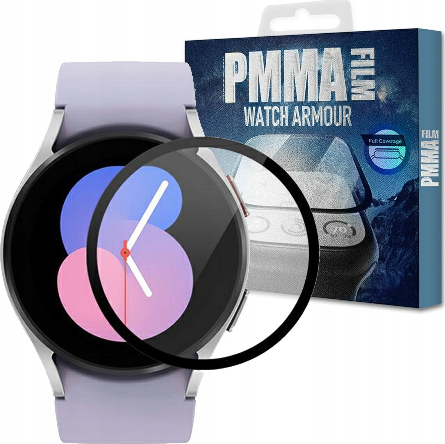 Hello Case SZKIEŁKO HARTOWANE OCHRONNE DO SMARTWATCH DO SAMSUNG ACTIV 5/6 44MM