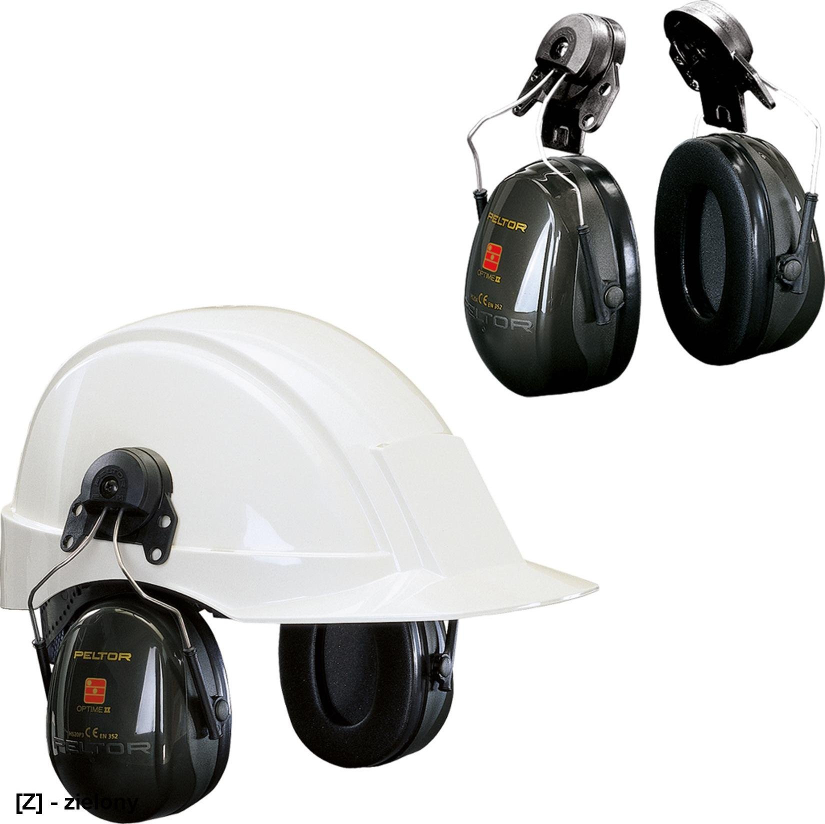 3M 3M-OPTIME2-H-EL - Ochronniki słuchu nahełmowe, dielektryczne Peltor OPTIME II - uni