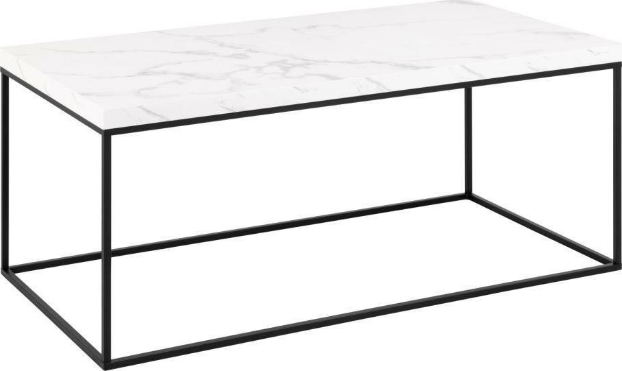 Stolik Barossa 110x55cm biały marmur