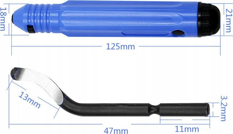 Rosfix GRATOWNIK PUNKTAK DŁUTKO 10XOSTRZA SKROBAK RĘCZNY