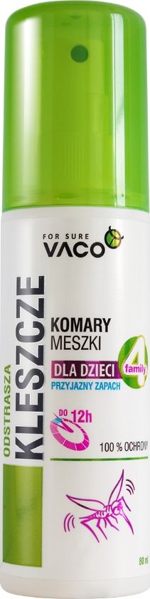 Vaco VACO_Spray odstraszający kleszcze dla dzieci 80ml