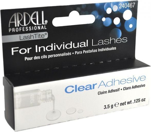 Ardell Ardell Lashtite Adhesive Clear Bezbarwny klej do bezwęzełkowych kępek rzęs 3,6 ml - 0000040014