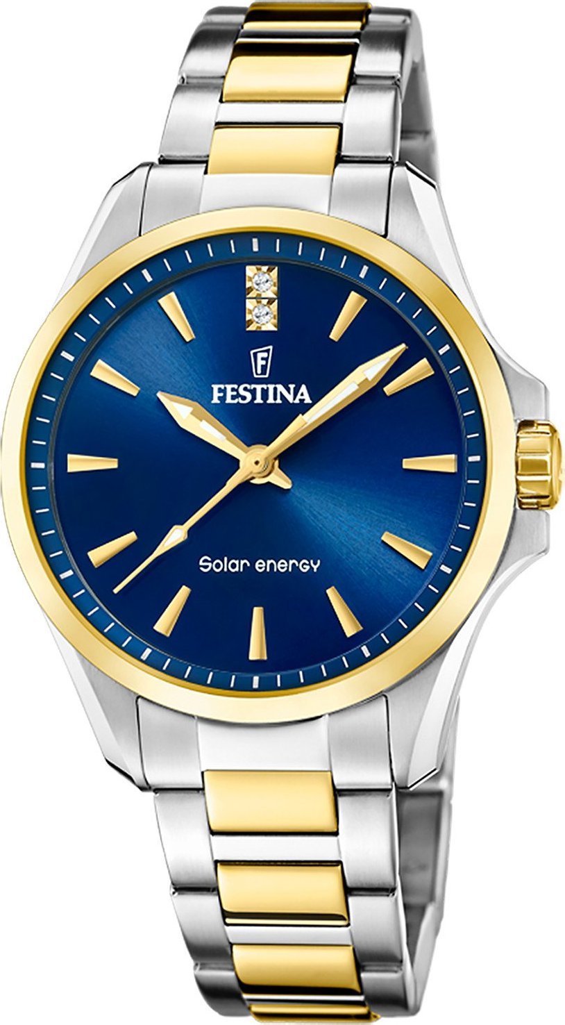 Zegarek Festina Zegarek damski Festina F20655-4 CYRKONIE srebrny