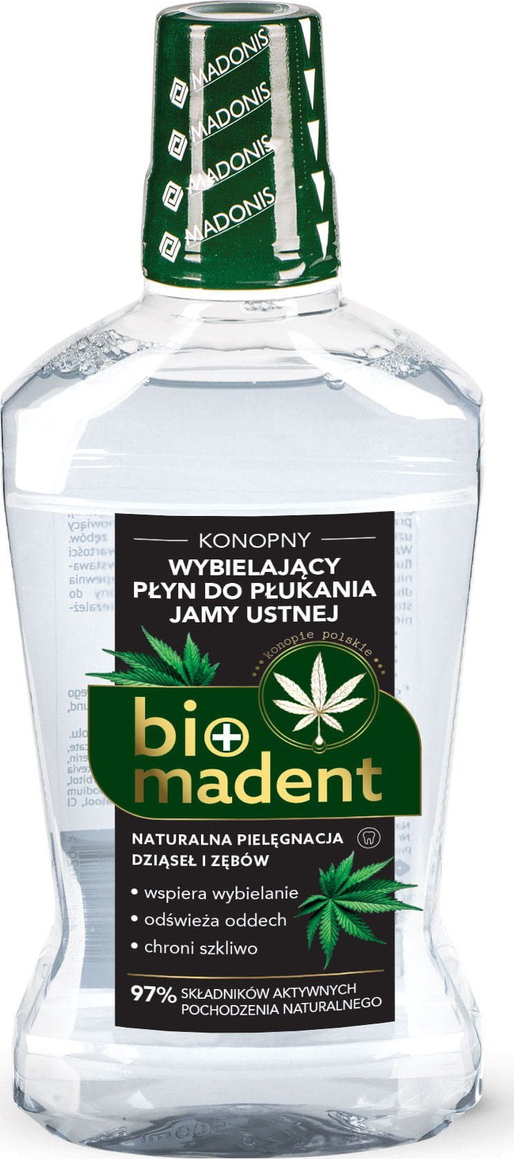 Płyn do płukania jamy ustnej wybielający - BioMadent - 500ml